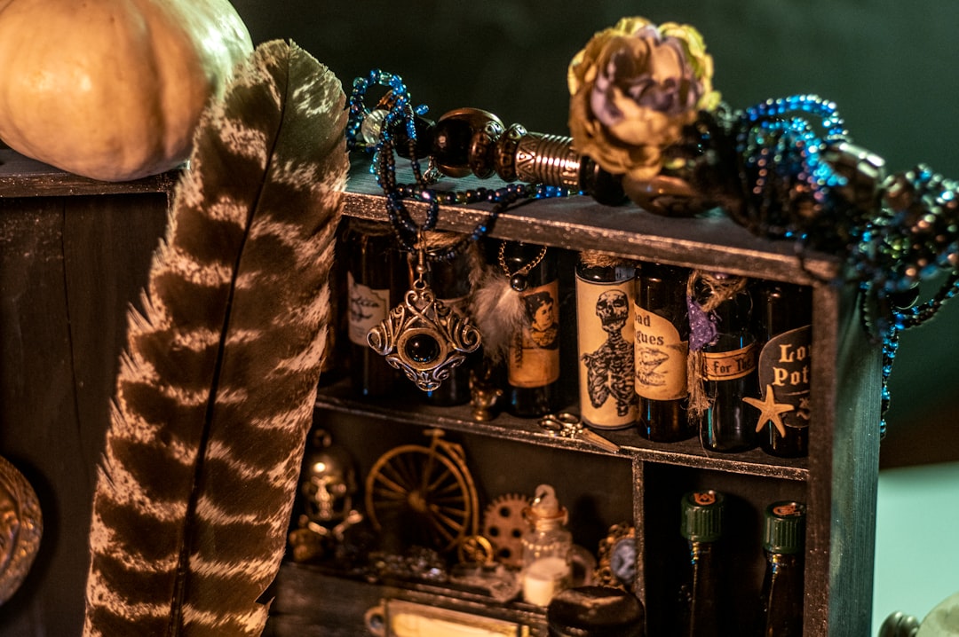 Photo Candles, crystals