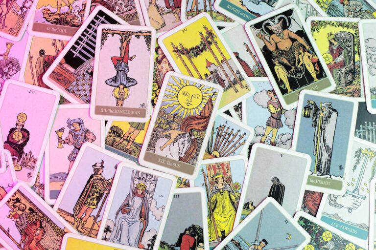 Photo Tarot cards
