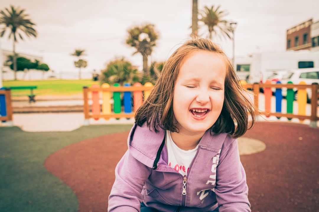 Photo Child meditating